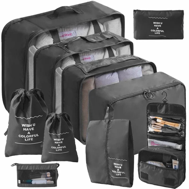 Complete Travel Kit - packing cubes