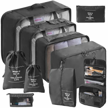 Complete Travel Kit - packing cubes